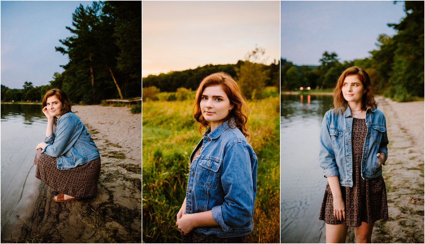 Senior pictures at Devils Lake