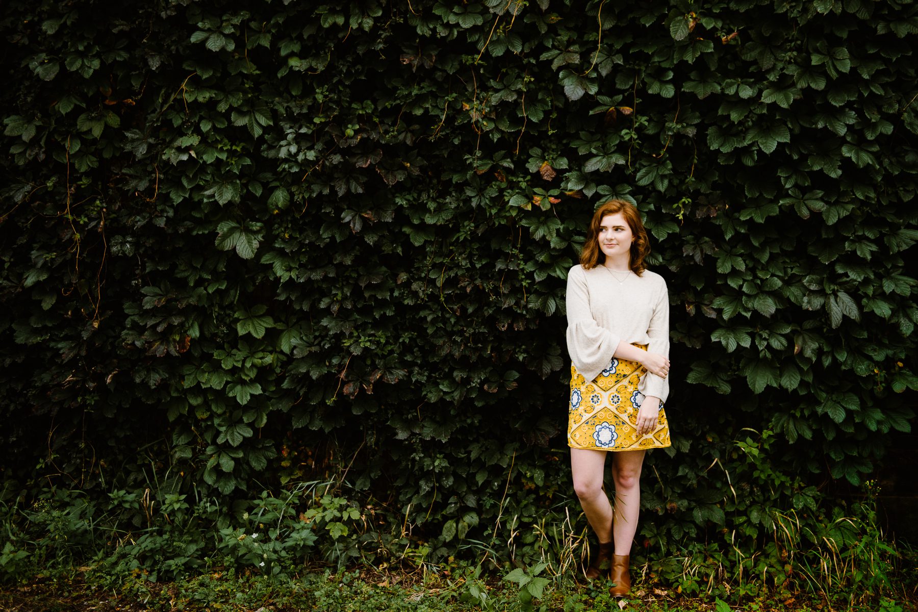 Downtown Baraboo senior pictures - Madison Senior Pictures