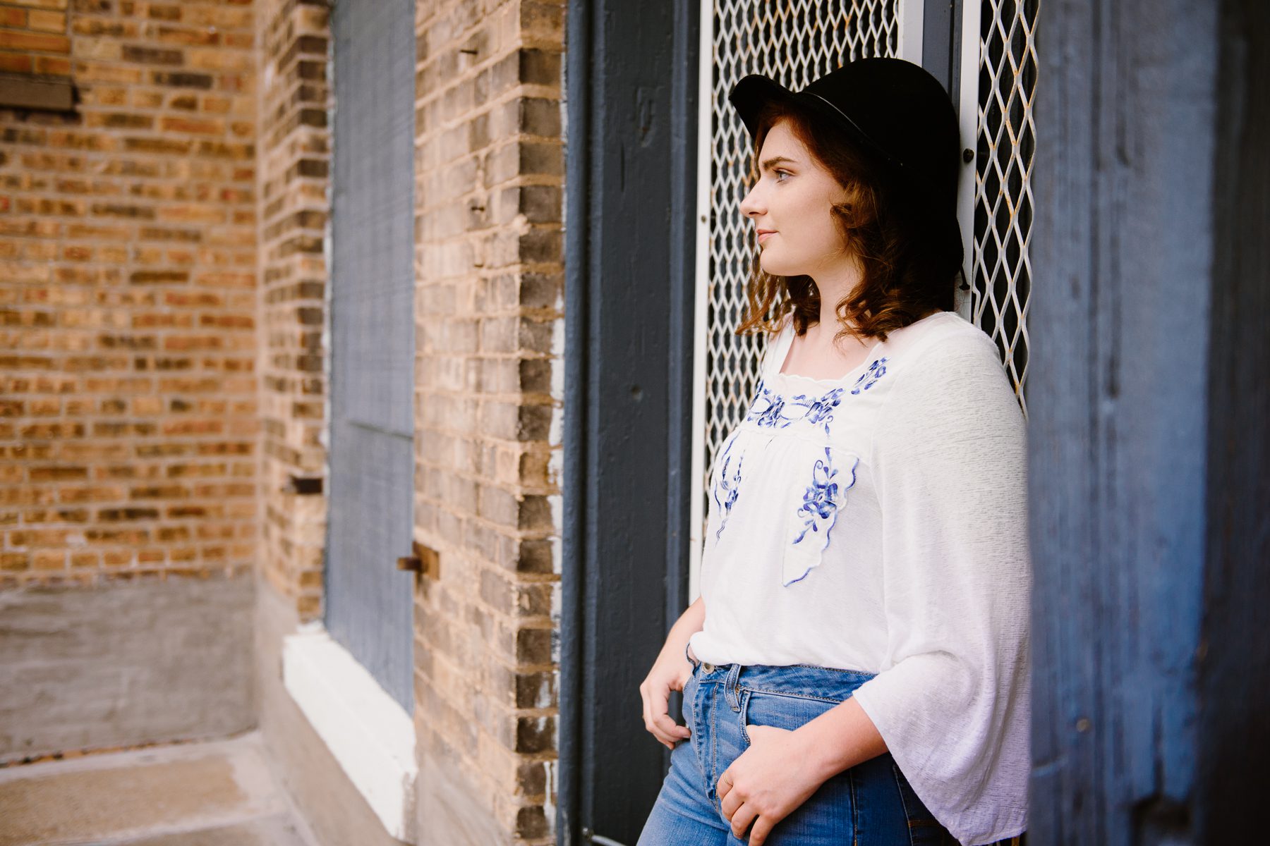 Downtown Baraboo senior pictures