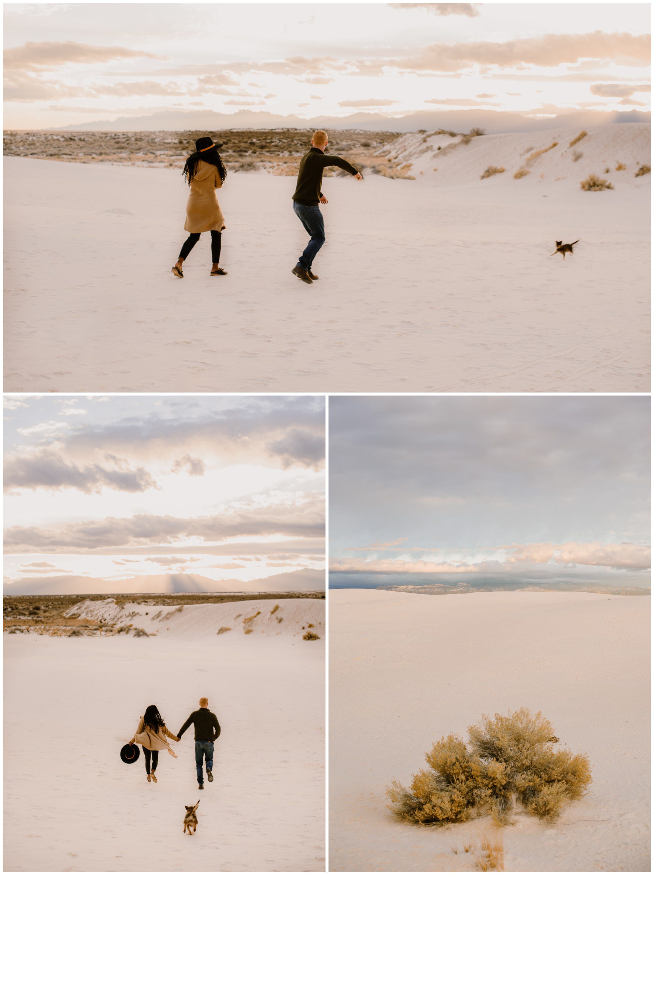Portraits at White Sands New Mexico
