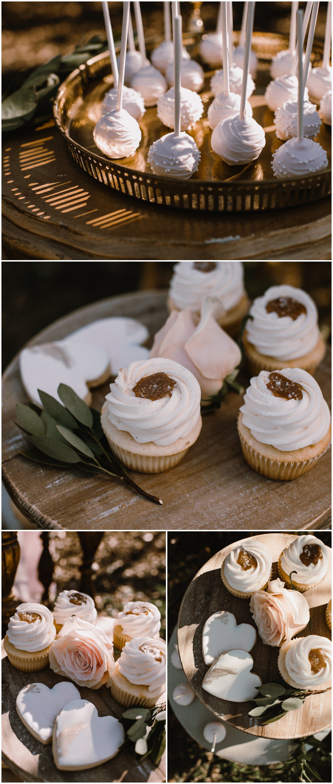 Wisconsin Spring wedding with desserts by Enticing Icing