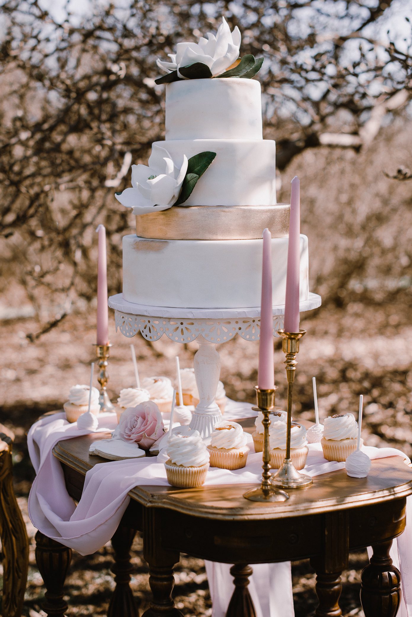 Wisconsin Spring wedding with desserts by Enticing Icing