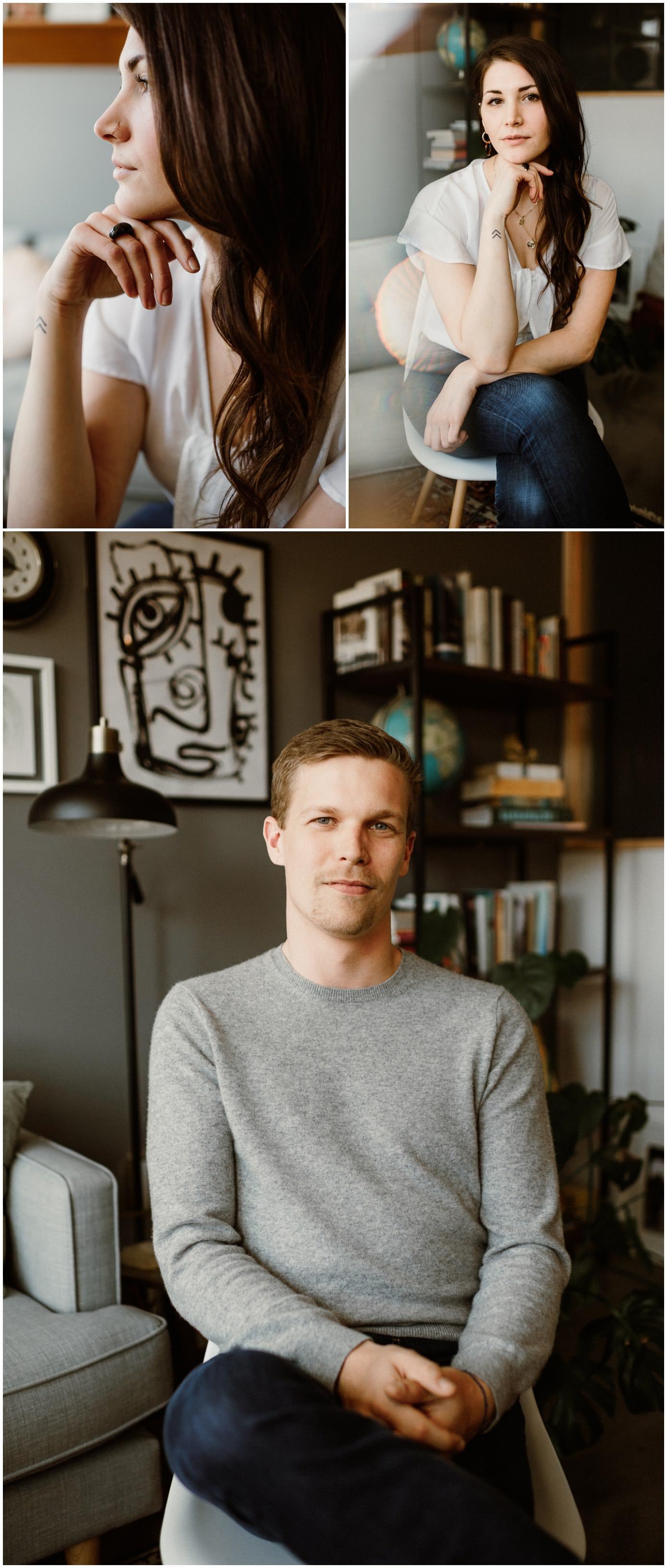 Cozy and intimate couples session Madison, WI | Kate Senger Photography