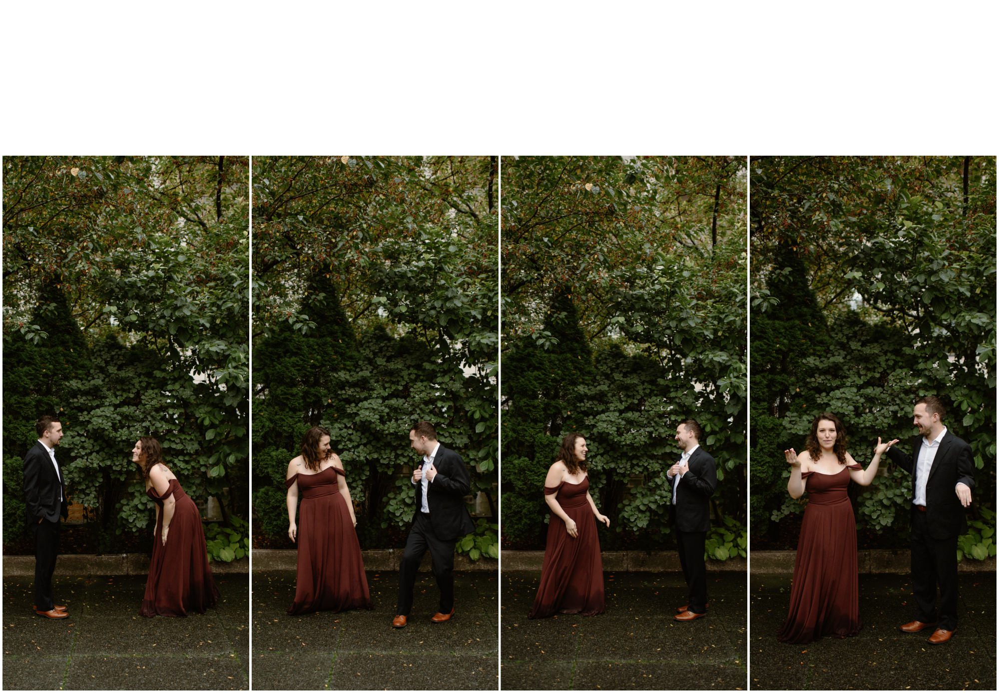 Fun engagement photos in Chicago