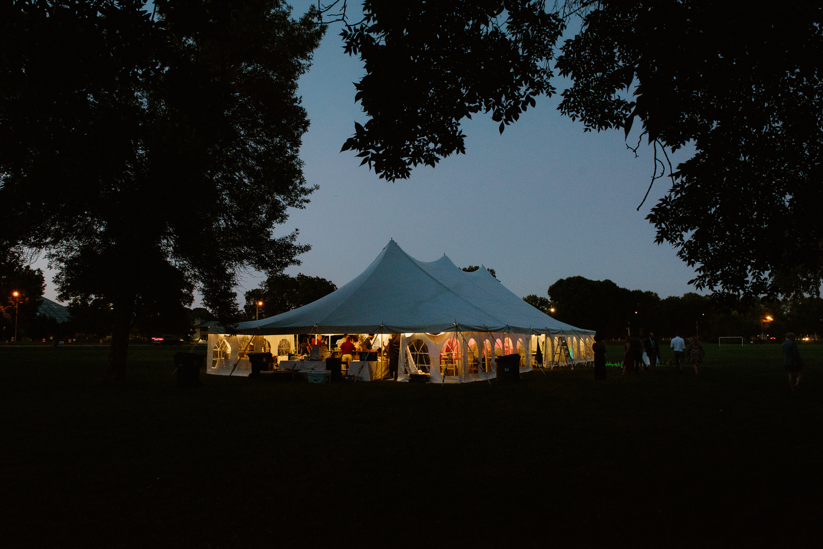 Olbrich Park wedding reception