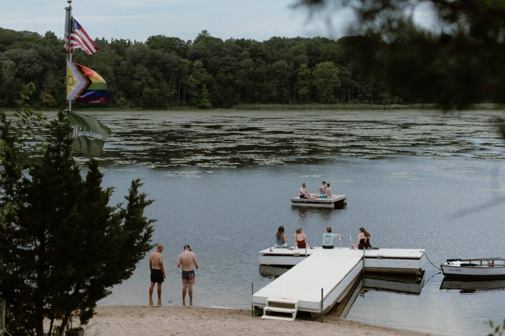 Camp Wandawega best Wisconsin wedding venue