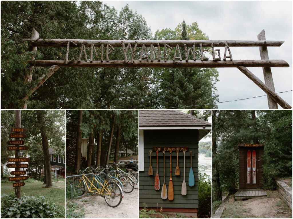 Wes Anderson inspired Camp Wandawega Wedding Venue.