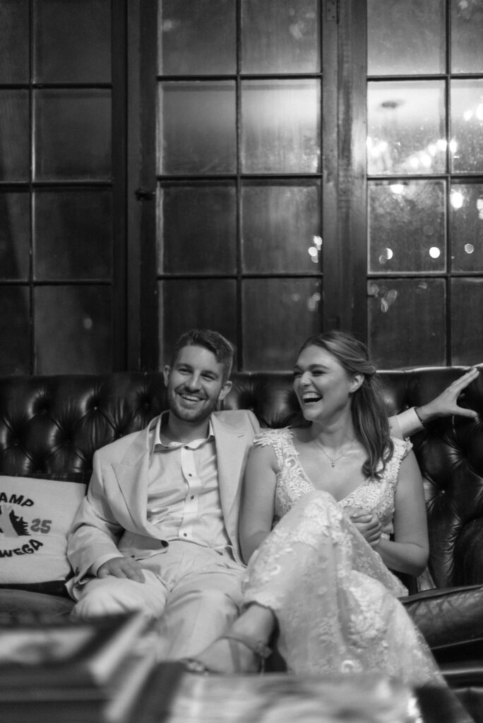 Relaxed Camp Wandawega wedding