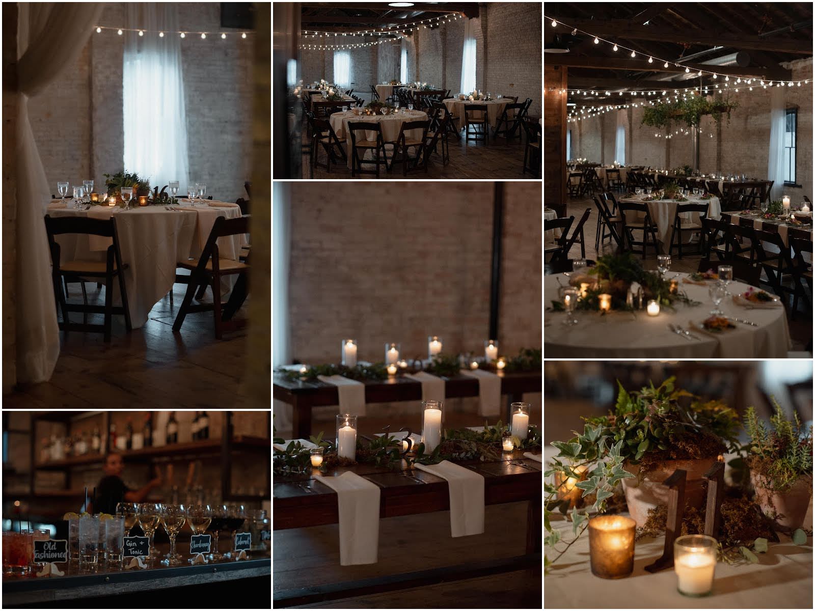 Dinner floorplan and reception details of the Dining Space at The Lageret
