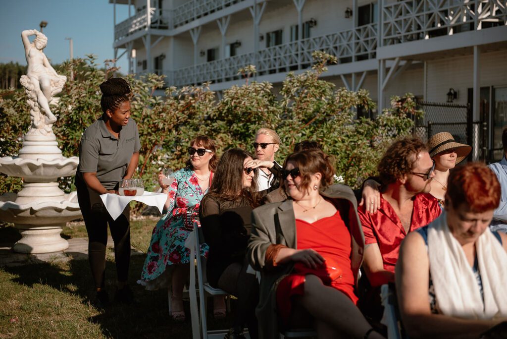 unique wisconsin courtyard ceremony